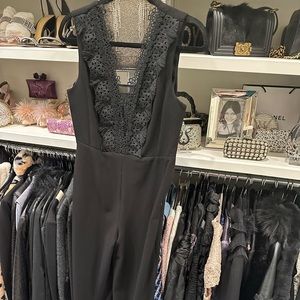 Maje Black Jumpsuit